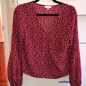 Leith Floral Blouse Top